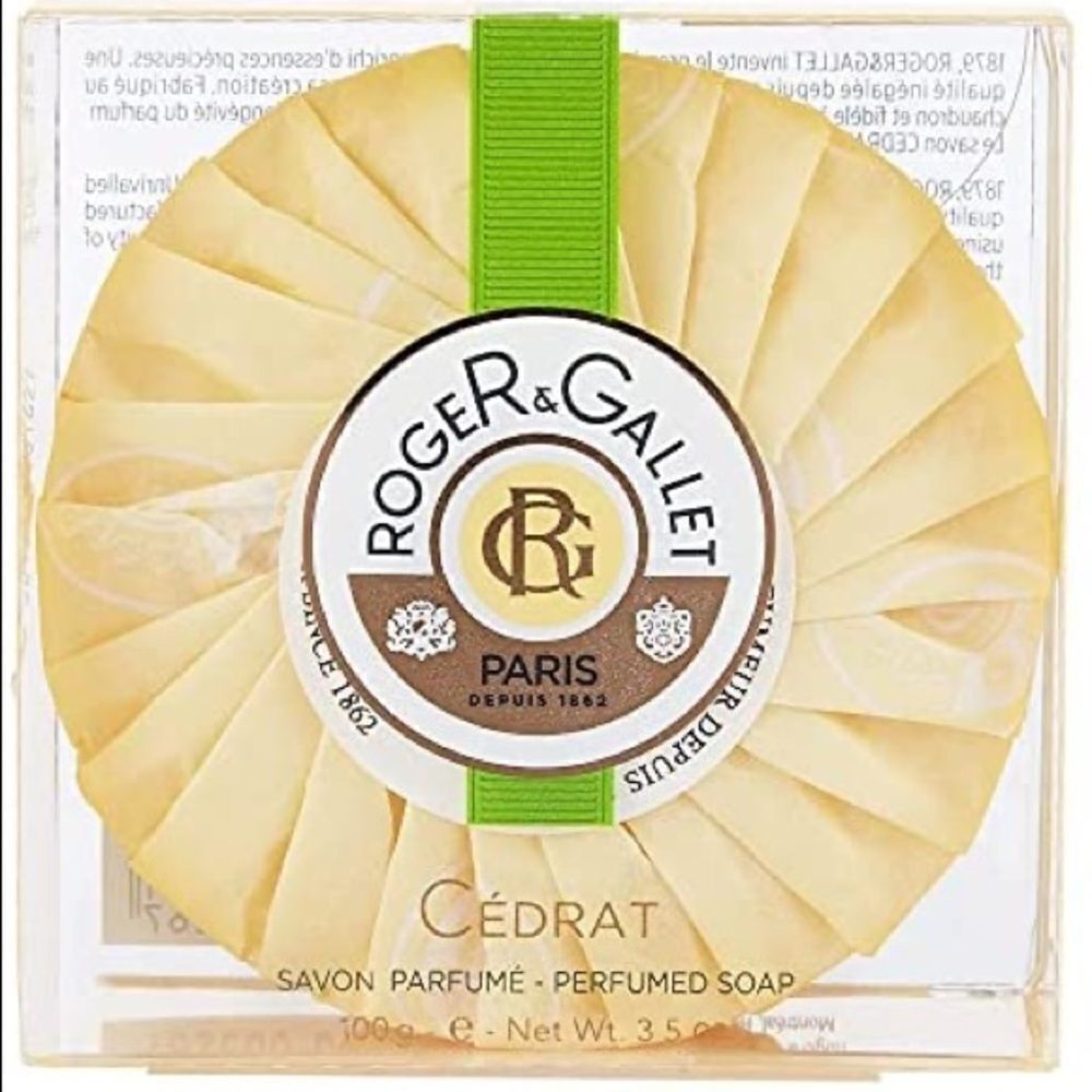 Roger Gallet CÃdrat Perfumed Soap • New in Package